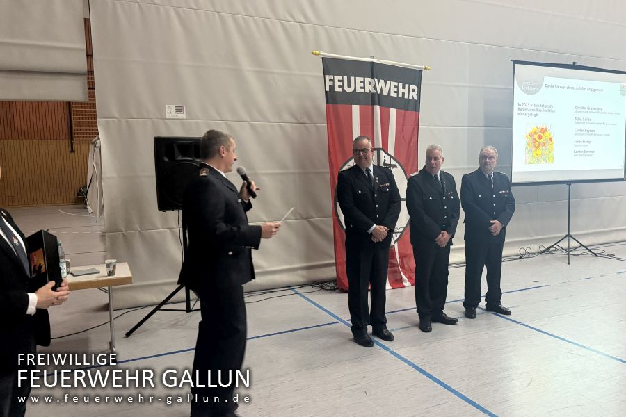 Jahreshauptversammlung der FF Stadt Mittenwalde